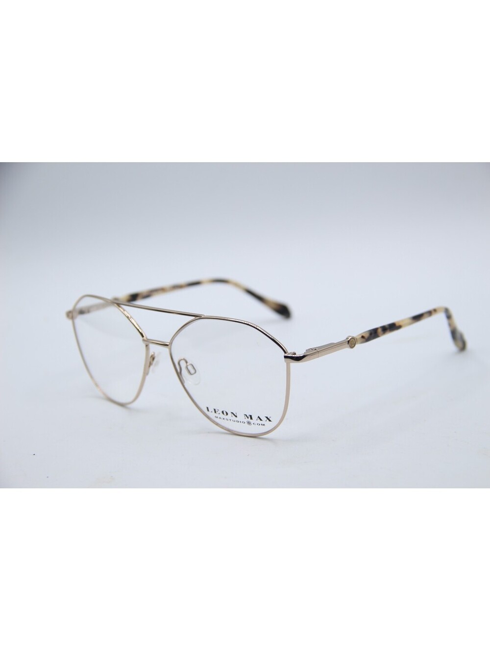 Leon Max 4046 Zyloware 057 Gold Tortoise Authentic Eyeglasses 56-14